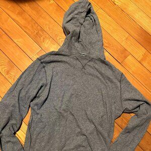 GAP Gray Men Pullover Hooded Sweater